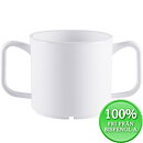 Mugg Progress 30 cl, två handtag, bisfenolfri, vit