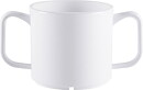 Mugg Progress 30 cl, två handtag, bisfenolfri, vit