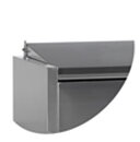 Kylränna VK33-120 S/S LID 5 x GN1/4