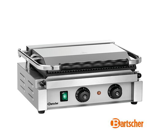 Klämgrill, räfflad och slät Panini-T 1GR