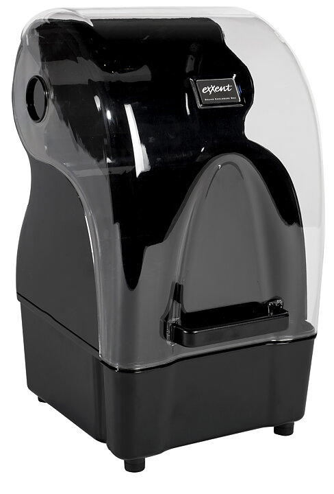 Blender med huv för ljudreduktion