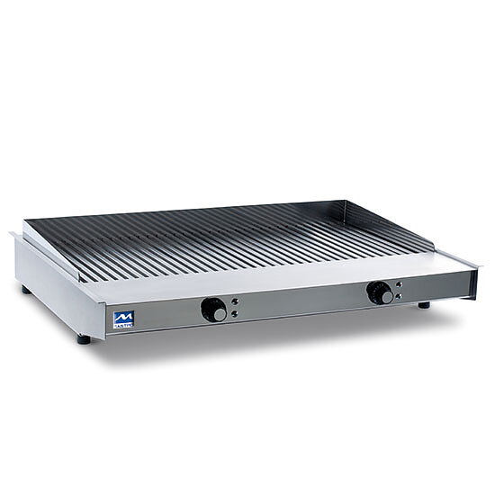 Elgrill, 2 grillzoner, grillyta 770 x 470 mm
