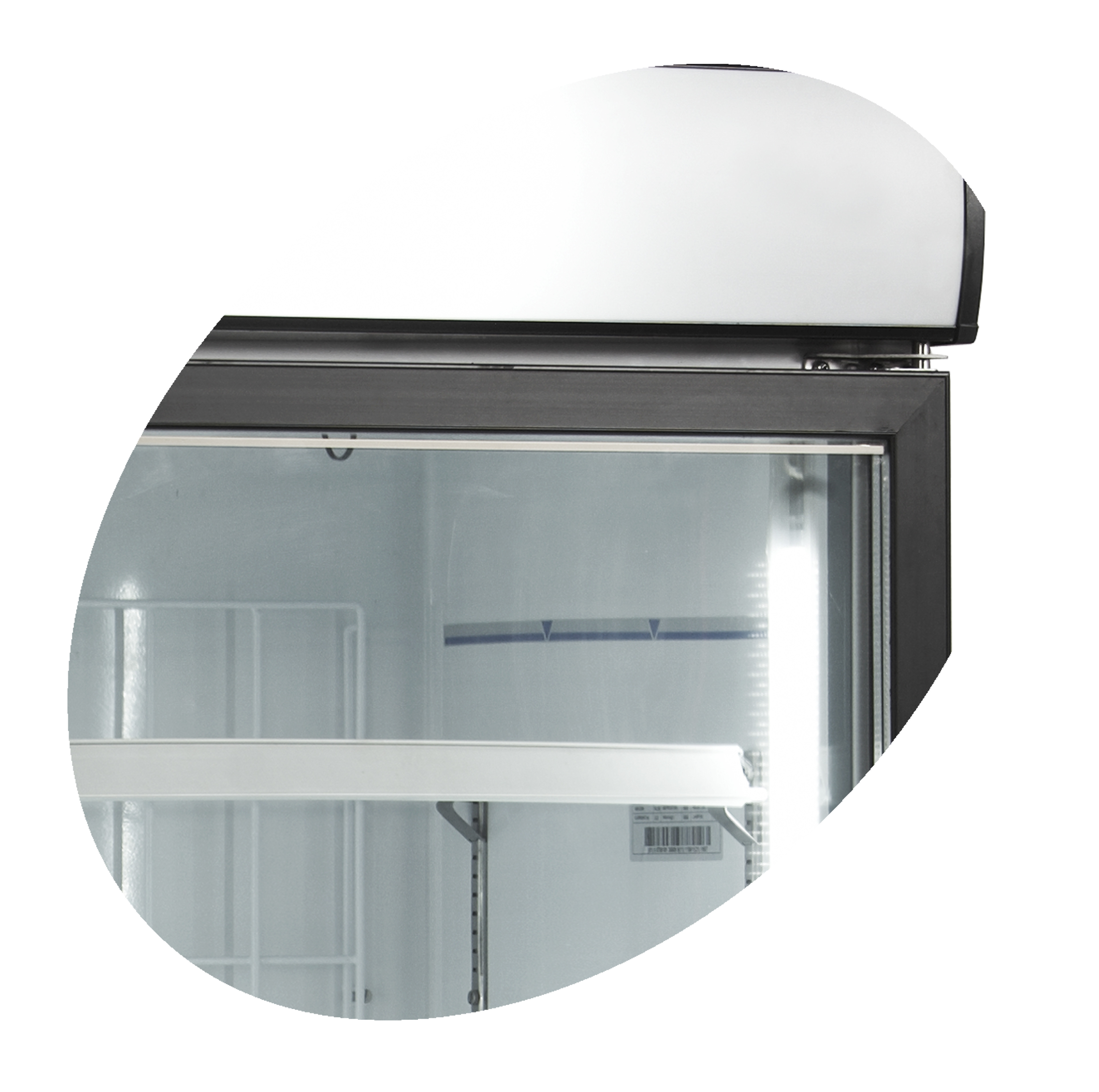 Frysskåp exponering  NF5000G, dubbelt, 984 liter - 3