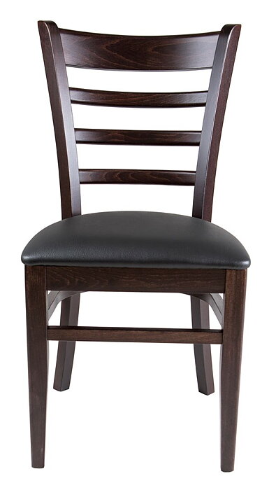 Stol James R, wenge / svart 