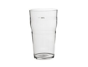 Ölglas Tritan 50 cl, markering 40 cl, stapelbart