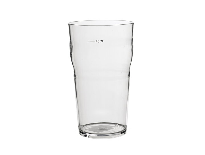 Ölglas Tritan 50 cl, markering 40 cl, stapelbart