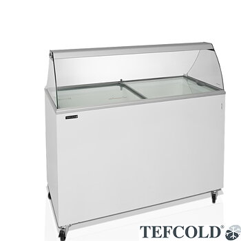 Skopglassfrys  IC400SC-SO 10×5 liter, plana skjutlock