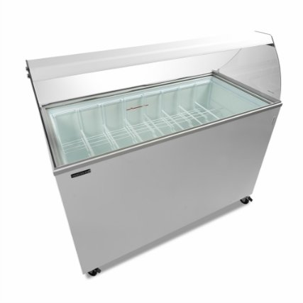 Skopglassfrys  IC400SC-SO 10×5 liter, plana skjutlock - 6