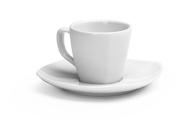 Espressokopp och fat Deco
