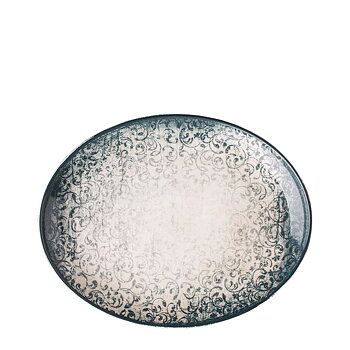 Tallrik, oval, 28 cm