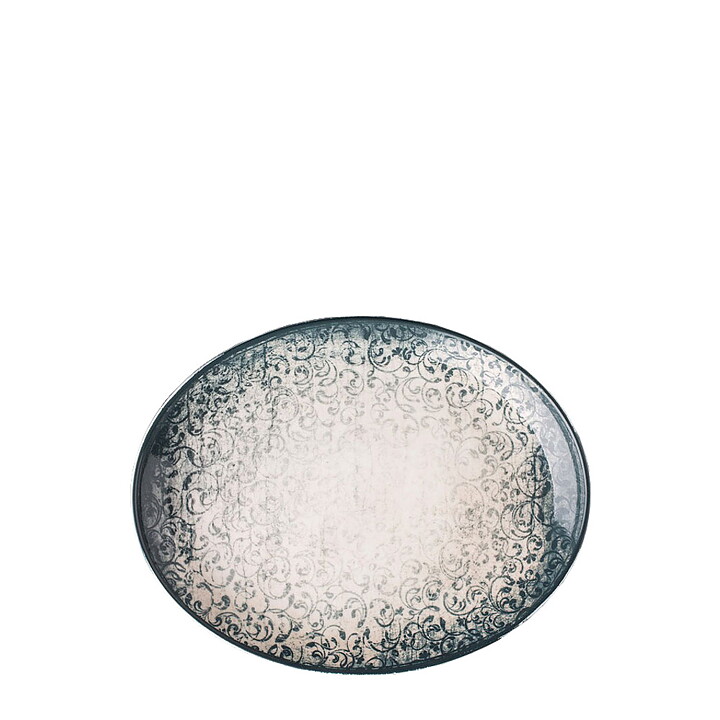 Tallrik, oval, 20×16 cm