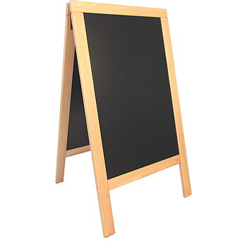 Griffeltavla DELUX, 135 x 70  cm, Bok