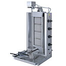 Kebabgrill, gas, max 75 kg, toppmotor