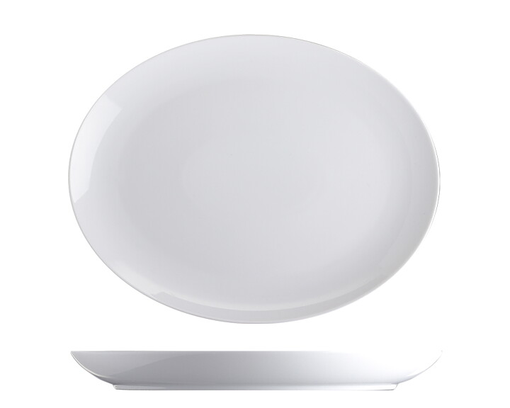 Restaurangtallrik Oval Basic Ø 28 cm