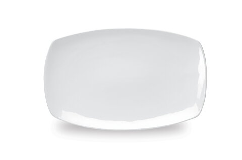 Tallrik flat rekt Eros, Längd 36 cm