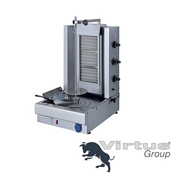 Kebabgrill, gas, max 35 kg, bottenmotor