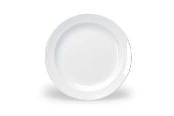 Tallrik flat Melamin Ø 18cm