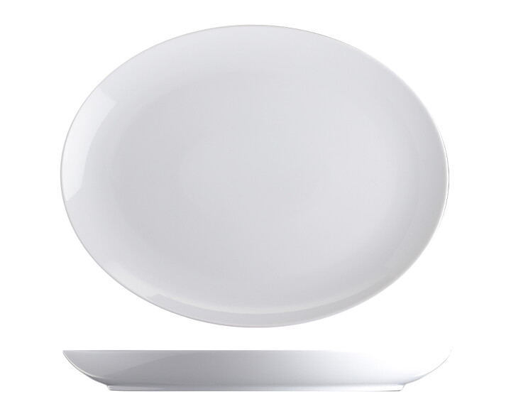 Restaurangtallrik Oval Basic Ø 32,5 cm