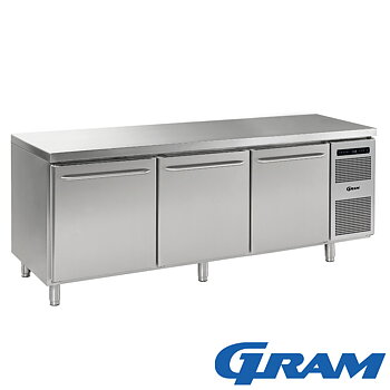 Bagerikylbänk GRAM gastro 2/1, 3 dörrar