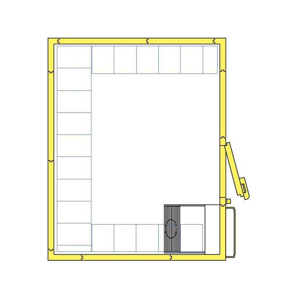 Kylrum, 300 x 240 cm, R452a - 2