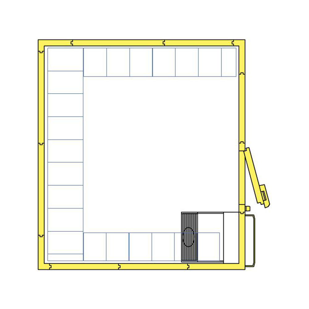 Kylrum, 300 x 270 cm, R452a - 2