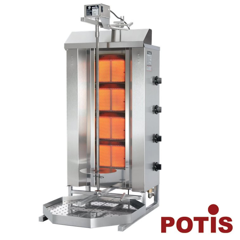 Kebabgrill GD4 GASOL - 70 kg