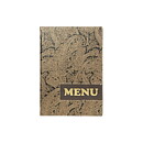 Menypärm Design , A4, PU-läder, PAISLEY