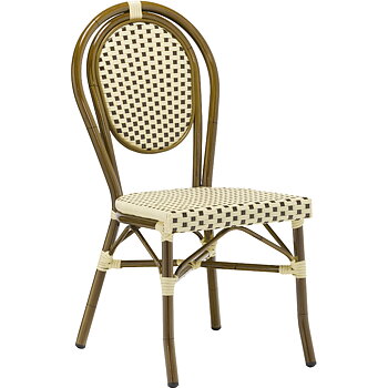 Stol Paris I crème/brun