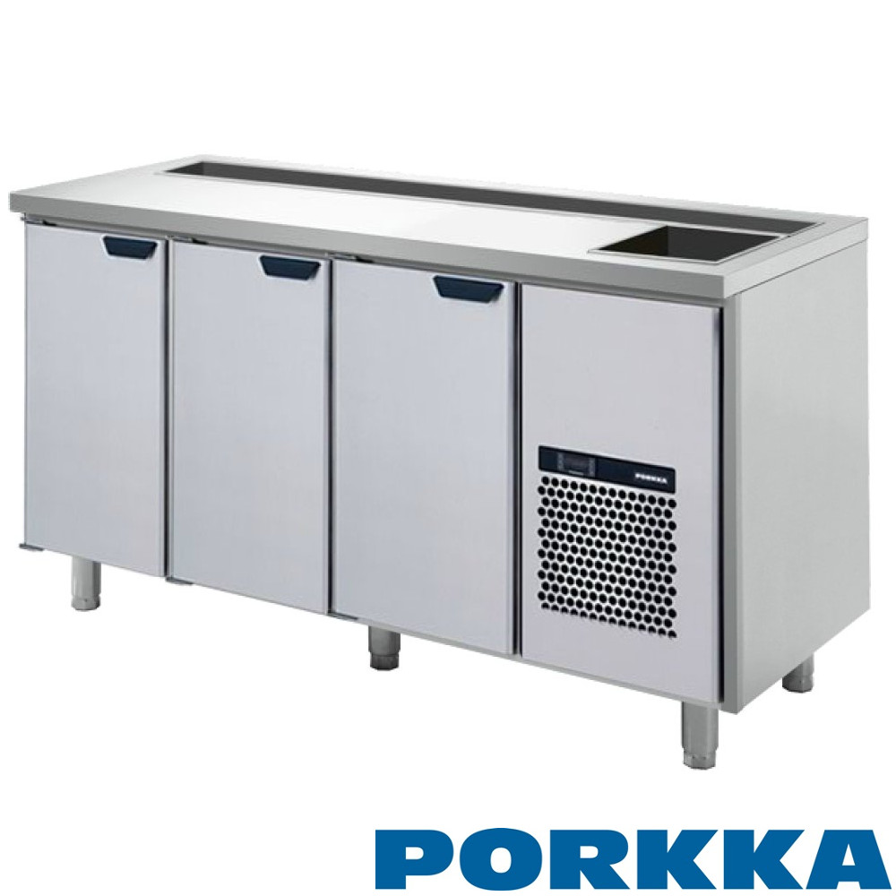Barkylbänk, 3 dörrar