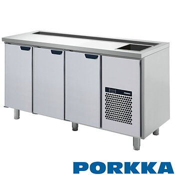 Barkylbänk, 3 dörrar