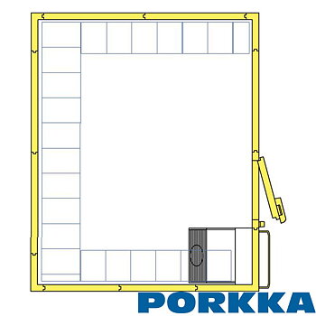 Kylrum, 330 x 270 cm, R452a 
