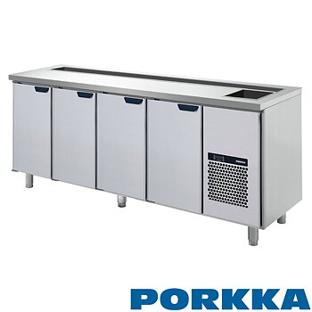 Barkylbänk, 4 dörrar
