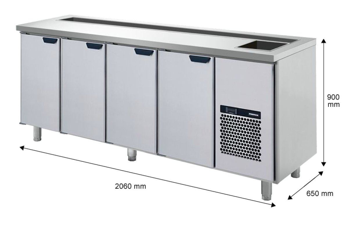 Barkylbänk, 4 dörrar - 3
