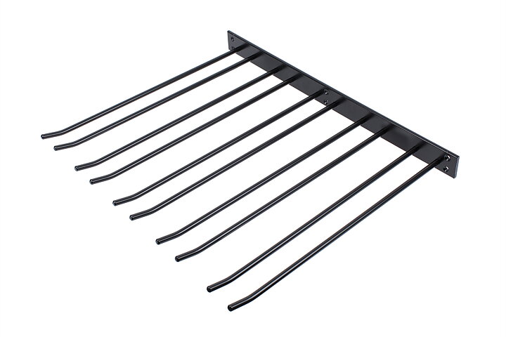 Glashängare Svart, Vägg - 5 sektioner