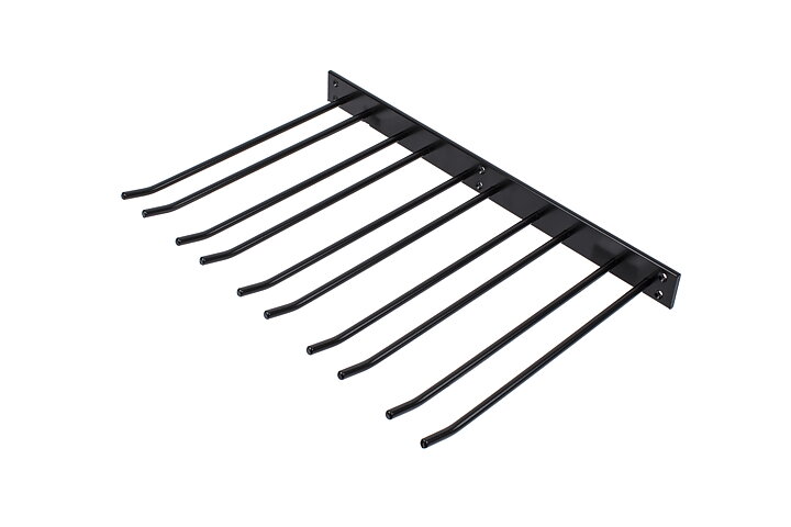 Glashängare Svart, Vägg - 5 sektioner