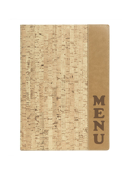 Menypärm Design , A4, PU-läder, CORK - 4