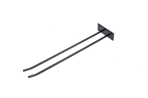Glashängare Svart, Vägg - 1 sektion