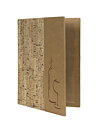 Vinmeny Design , A4, PU-läder, CORK