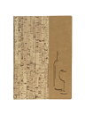 Vinmeny Design , A4, PU-läder, CORK