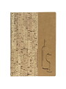 Vinmeny Design , A4, PU-läder, CORK