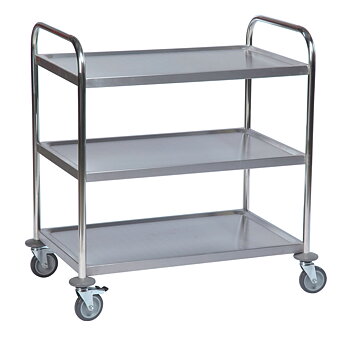 Bred köksvagn - 3 plan