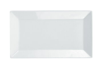 Tallrik flat Quadro, Längd 26,5 cm