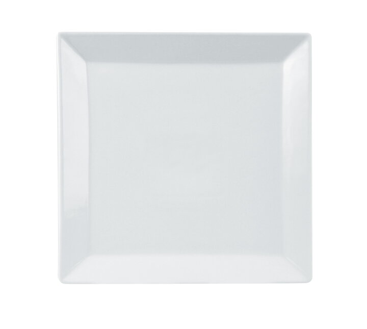 Tallrik flat Quadro, Längd 24 cm