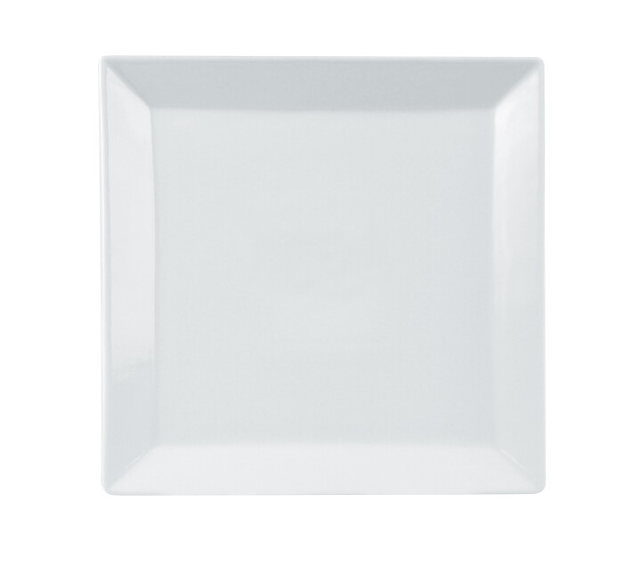 Tallrik flat Quadro, Längd 24 cm