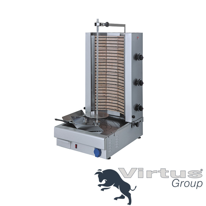 Kebabgrill, el, max 75 kg, bottenmotor