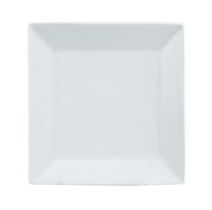 Tallrik flat Quadro, Längd 16 cm