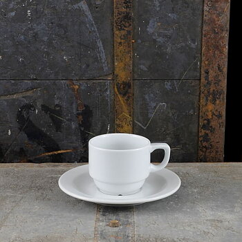 Kaffegods Praktika 19 cl - kopp med fat 