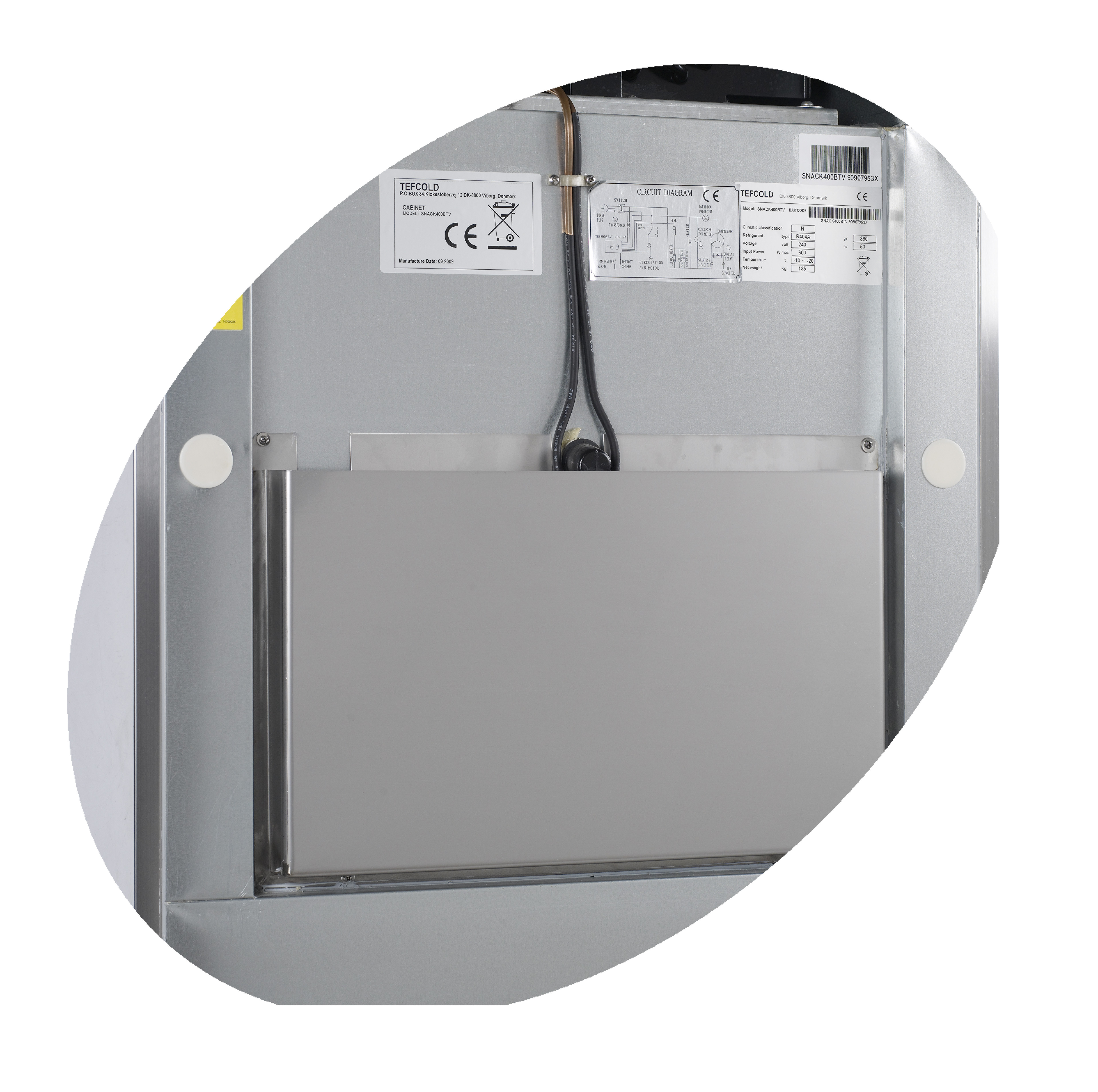 Frysskåp RF505, 466 liter - 2