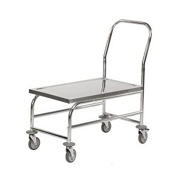 Hög platåvagn