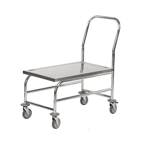 Hög platåvagn